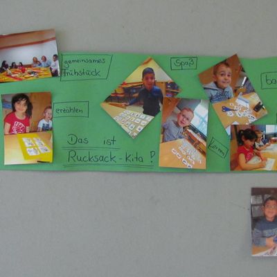 Ausstellung Rucksack-KiTa