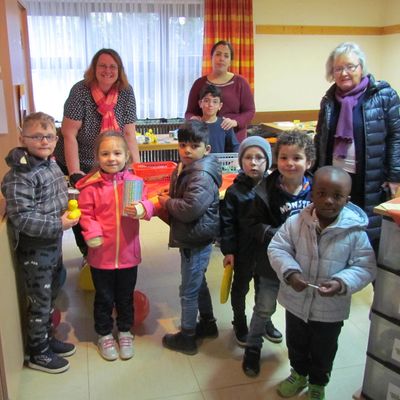 Verlosung am Geburtstag Rucksack-KiTa