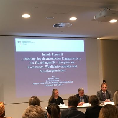 Forum St�rkung des ehrenamtlichen Engagements in der Fl�chtlingehilfe