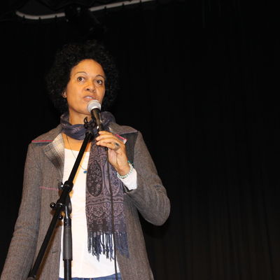 Filmproduzentin Mo Asumang