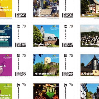 Ausschnitt aus dem Briefmarkenbogen zum Kreisgeburtstag