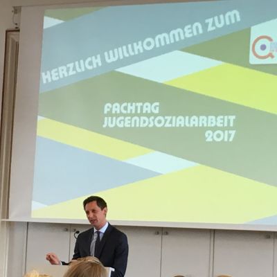 Fachtag Jugendsozialarbeit, Landrat Andreas M�ller