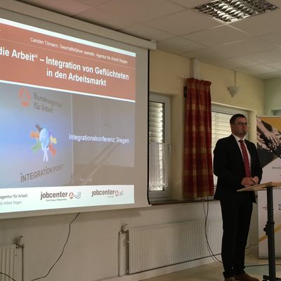 Carsten Tillmann, Gesch�ftsf�hrer Operativ der Agentur f�r Arbeit Siegen