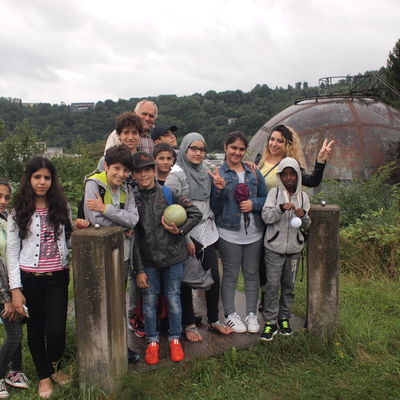 Sprachcamp Planetenmodell Siegen