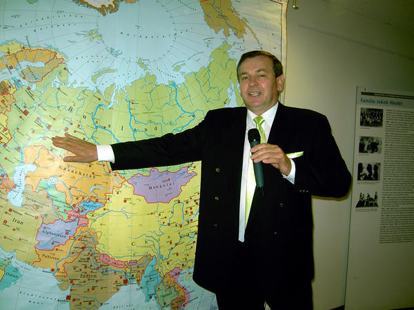 Jakob Fischer - Projektleiter der Ausstellung DEUTSCHE AUS RUSSLAND. Ges...