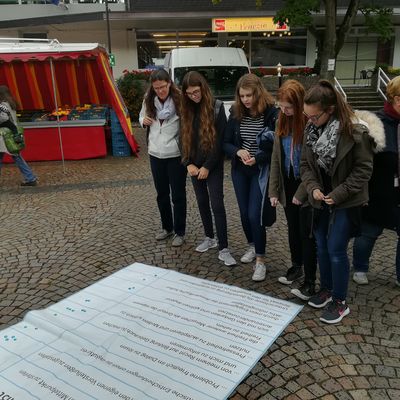 Demokratietour Bad Laasphe Besuch von Sch�lern