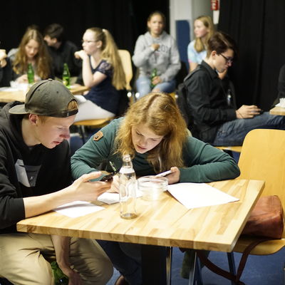 "Deine Anne": Wer Peer Guide werden m�chte, konnte sich in eine Liste eintragen.