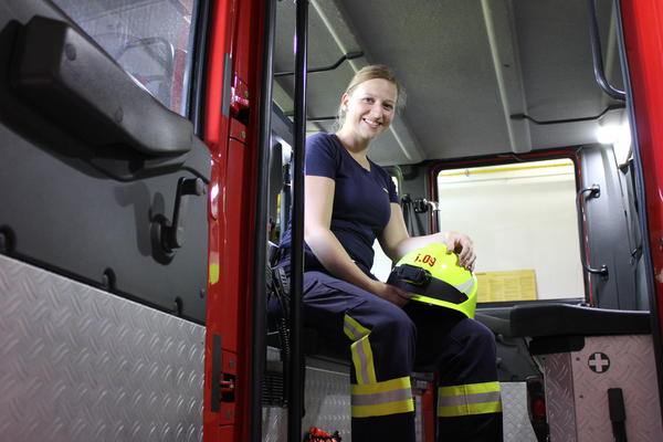 Jessica Strau�, Jugendfeuerwehr Rudersdorf
