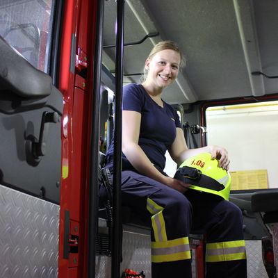 Jessica Strau�, Jugendfeuerwehr Rudersdorf
