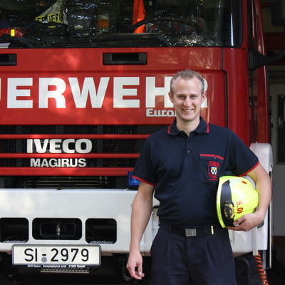 Andre M�ller, Jugendfeuerwehr Wilden