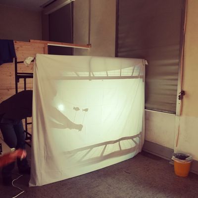 Schattenspiel 2 Sprachcamp HS Achenbach Herbstferien