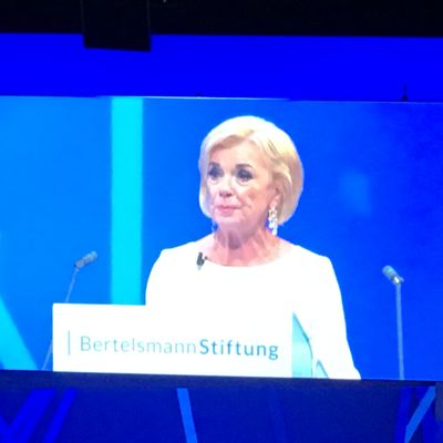 Liz Mohn, stv. Vorsitzende des Vorstandes der Bertelsmann Stiftung