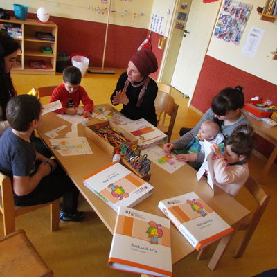 Gruppenarbeit Rucksack KiTa Neunkirchen-Salchendorf