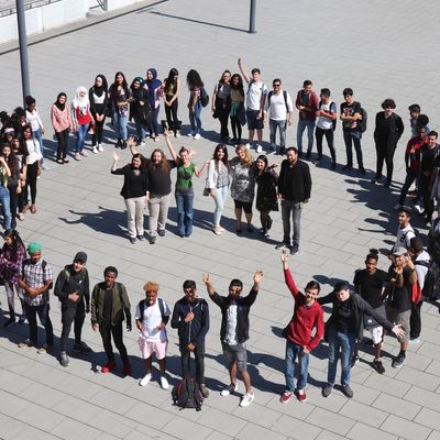 Gruppenbild Sommerferiensprachkurs 2018