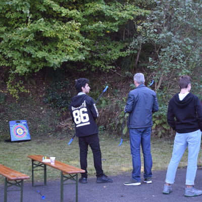 Bogenschie�en beim Schnuppertag Integration 29.09.2018