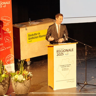Impressionen vom S�dwestfalen Forum am 12. Oktober 2018 in Hilchenbach-Dahlbruch.