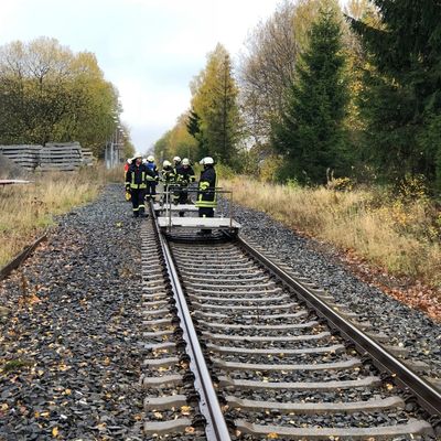 Katastrophenschutz�bung Leimstruth