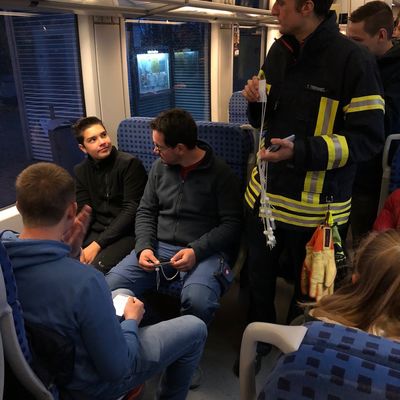 Katastrophenschutz�bung Leimstruth