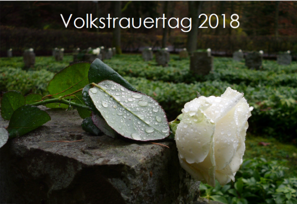 Volkstrauertag 2018