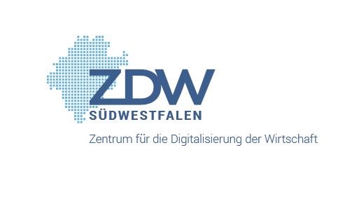 Logo �Zentrum f�r die Digitalisierung der Wirtschaft S�dwestfalen� (ZDW)
