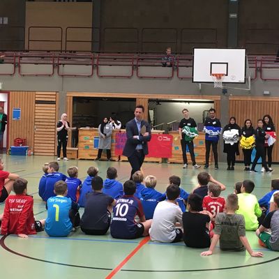 Gru�wort Landrat M�ller Fair Play - Zusammenhalt Jetzt 11.11.2018