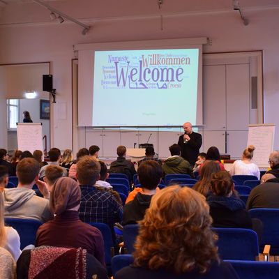 Regionalkoordinator Karsten Burkardt (Schule ohne Rassismus - Schule mit Courage)