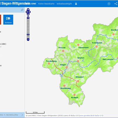 Geoportal �bersicht