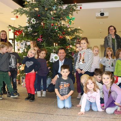 Weihnachtsbaumschm�cken 2018
