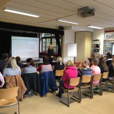 Infoveranstaltung "Sprachsch�tze" am 18.12.2018, Stephanie Beinering, KI