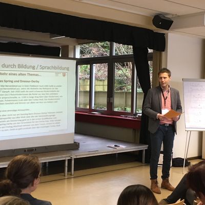 Infoveranstaltung "Sprachsch�tze" am 18.12.2018, Schulrat Peter Sziburies