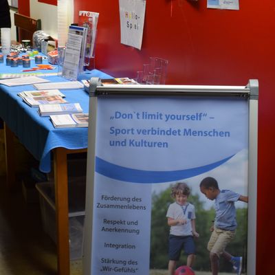 Stand KI beim Internationalen Fu�ballturnier des FC Kreuztal am 19.01.2019