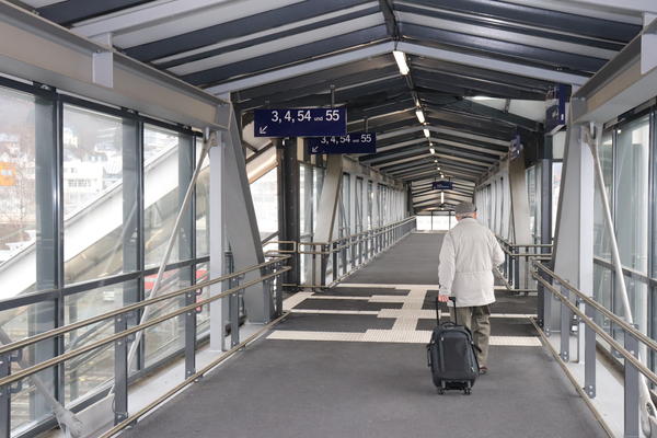 Bahnhof Siegen �berf�hrung
