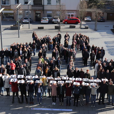 Wir sind viele...Kreis Siegen-Wittgenstein gegen Rassismus am 21.03.2019