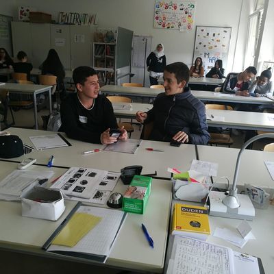 Teilnehmer FIT in Deutsch lernen in den Osterferien deutsch