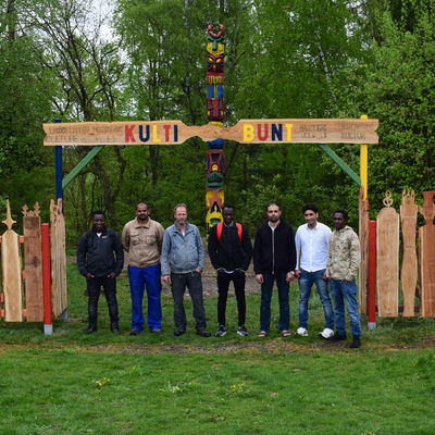 "Kultibunt - Der Weg" am �SCH�NUNDGUT Erfahrungsfeld Fischbacherberg�