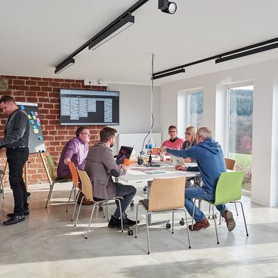 Alleinstellungsmerkmal: Der Workspace im Hofladen mitten in der Natur.