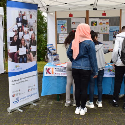 KI-Infostand bei BLB bunt 11.07.2019
