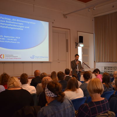 Fachtag "EU-Binnenmigration aus S�dosteuropa: Herausforderungen und Handlungsans�tze" am 25.09.2019