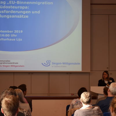 Fachtag "EU-Binnenmigration aus S�dosteuropa: Herausforderungen und Handlungsans�tze" am 25.09.2019