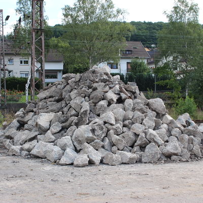 Spatenstich Containerterminal S�dwestfalen der Kreisbahn in Kreuztal am 4. September 2015
