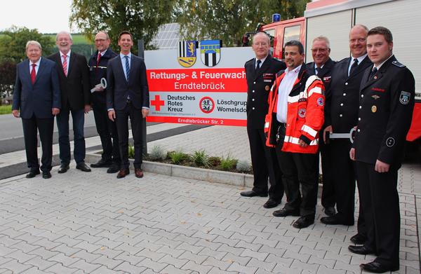Er�ffnung Rettungswache Womelsdorf
