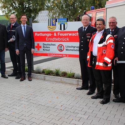 Er�ffnung Rettungswache Womelsdorf
