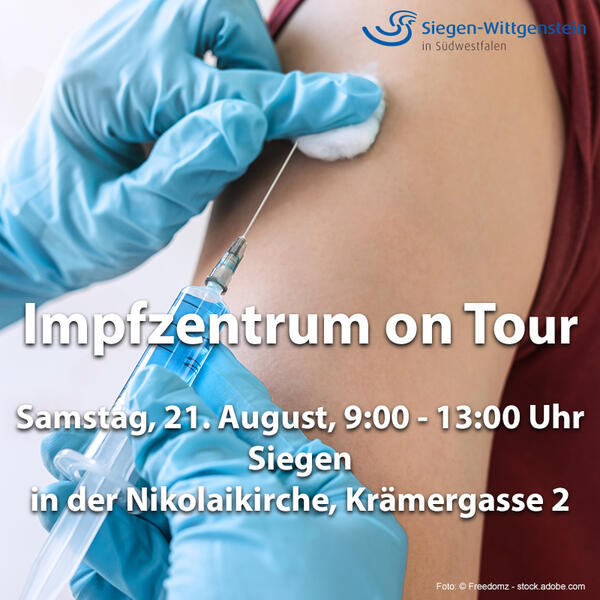 Im0pfzentrum weiter auf Tour