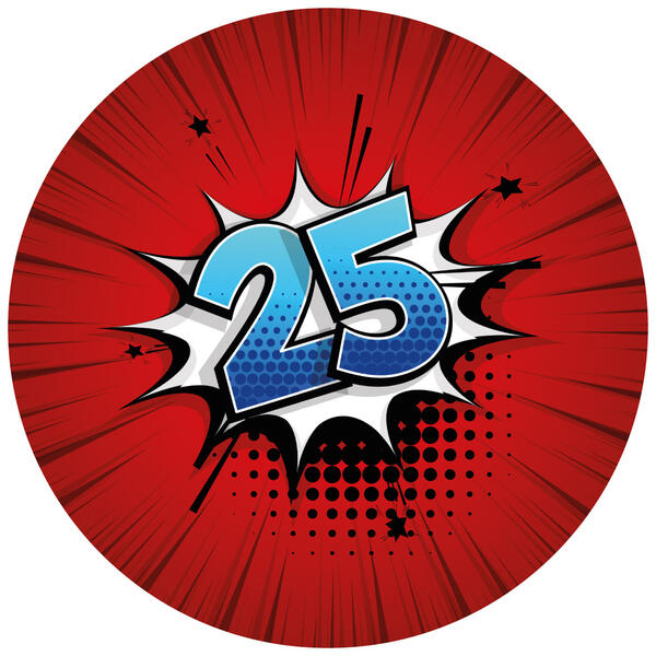 Logo "25 Jahre L�z"