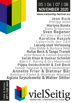 Cover des Programmheftes "vielSeitig 2020"