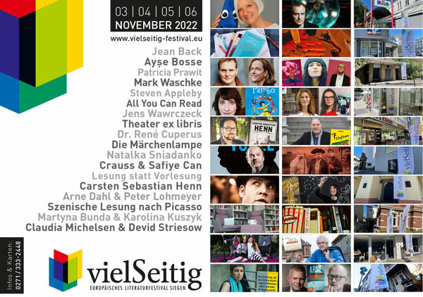 vielSeitig. Europ�isches Literaturfestival Siegen 2022