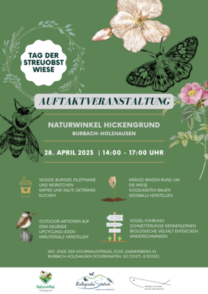 Auftaktveranstaltung Naturwinkel Hickengrund 28. April