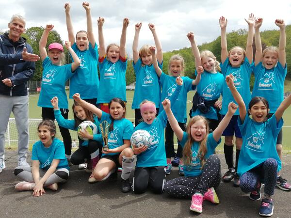 KGS Rudersdorf-Kreismeister Fu�ball M�dchen 2023