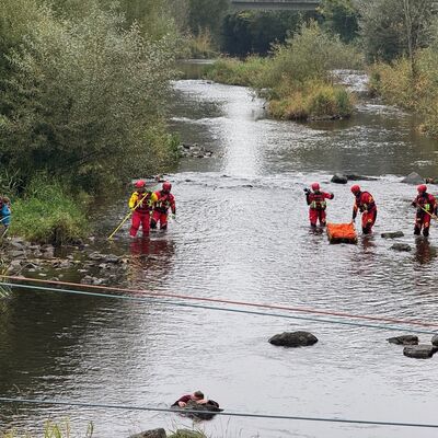 08 Katastrophenschutztag Vorf�hrung Sieg
