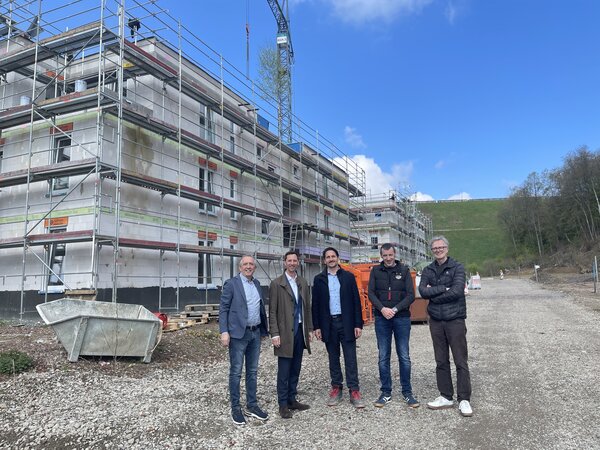 Richtfest Mehrfamilienh�user Hilchenbach-Allenbach